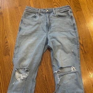 Hollister Vintage Straight Light Blue Jeans